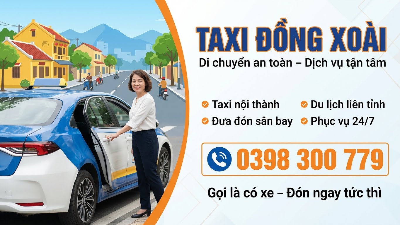 Lợi ích khi chọn taxi đưa đón tham quan tại Đồng Xoài
